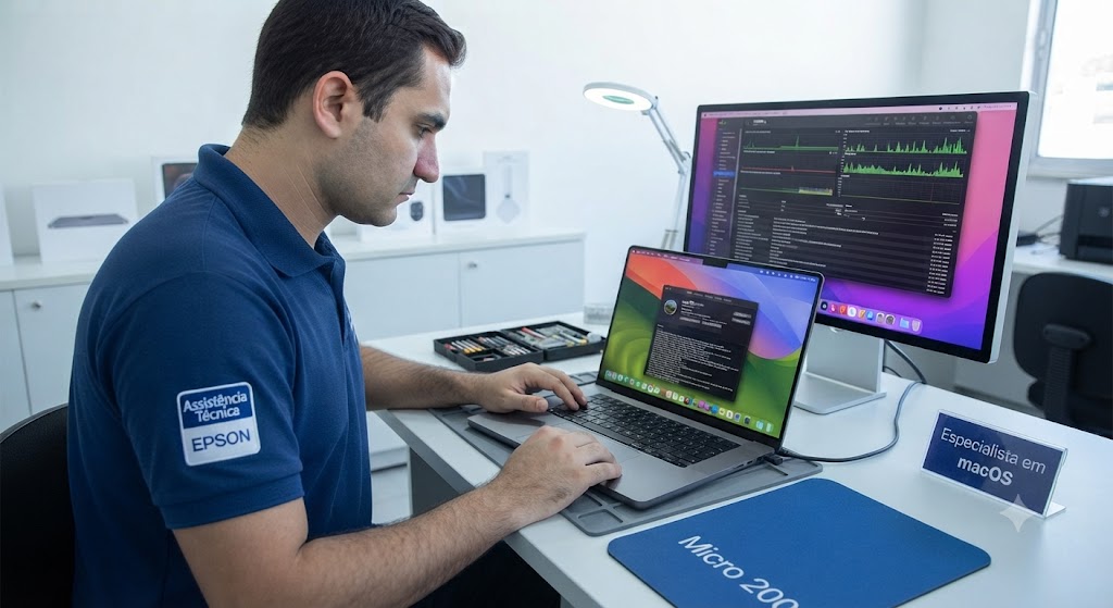 Especialistas em macOS: Somos credenciados IRP Apple da região OesteSuporte, Instalação e Otimização para Mac